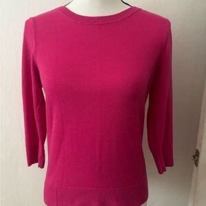 Banana Republic Hot Pink Sweater - Extra Small